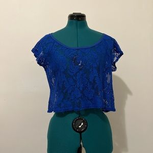 M Blue Delia*s Sheer Top
